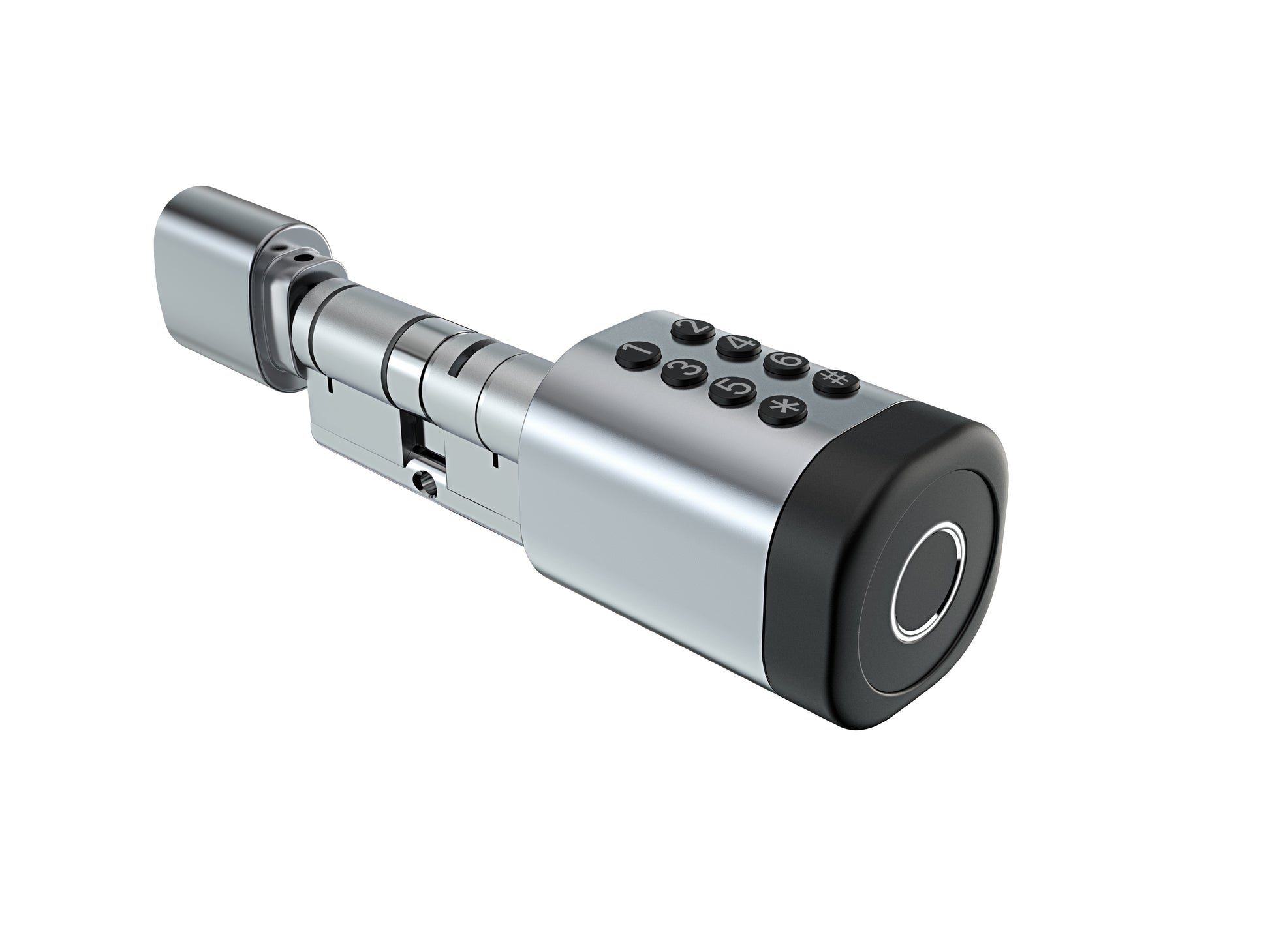 Smarter Digitalzylinder von ELCON  - Entperren mit APP, Fingerabdruck oder Code. Sie haben die Wahl.