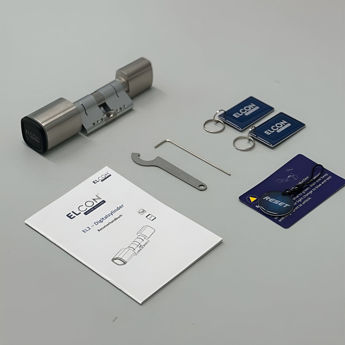 EL2 Digitalzylinder Starter Kit - Lieferumfang - smartes Türschloss Wien