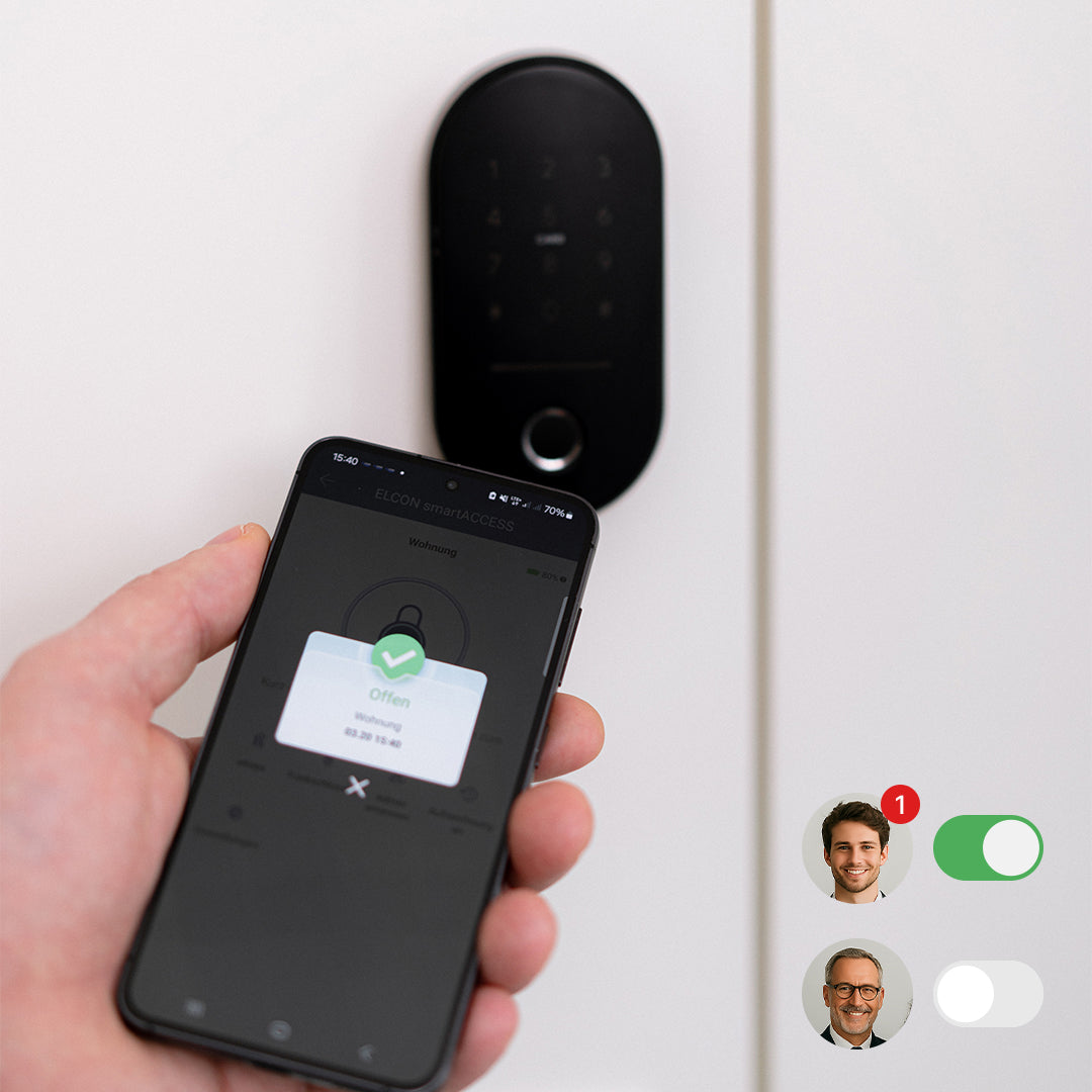 Zuttritskontrolle - smarte Türschlösser für KMU's