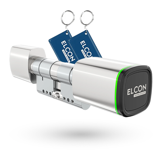 EL2 Digitalzylinder - elektronisches Türschloss mit Chip, NFC oder App öffnen
